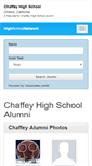 Mobile Screenshot of chaffeyhighschool.net